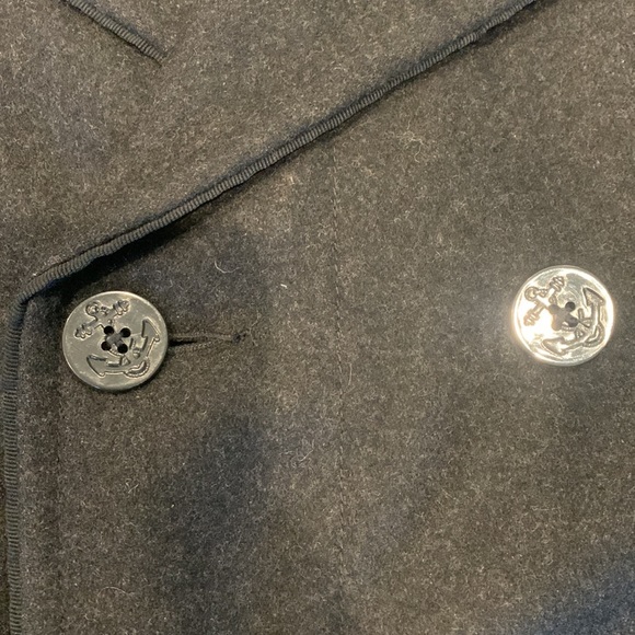 Dark grey Pea Coat - Picture 4 of 7